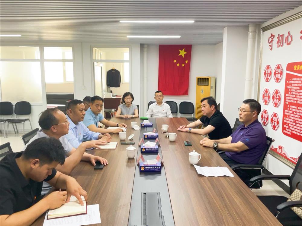 學黨史，辦實事 濟南產發(fā)集團到楚莊村黨支部走訪調研